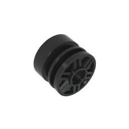 GDS-1157 - Wheel 18 x 14 with Pin Hole, Fake Bolts and Shallow Spokes