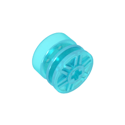 GDS-1158 - Wheel 18 x 14 with Axle Hole, Fake Bolts and Shallow Spokes
