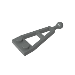 GDS-1162 - Plate Special 1 x 2 with Long Towball
