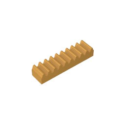 GDS-1171 - Technic Gear Rack 1 x 4