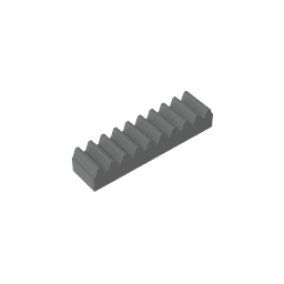 GDS-1171 - Technic Gear Rack 1 x 4