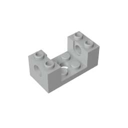 GDS-1174 - Brick Special 2 x 4 x 1 1/3 with Holes and 2 x 2 Cutout