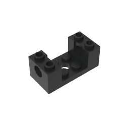 GDS-1174 - Brick Special 2 x 4 x 1 1/3 with Holes and 2 x 2 Cutout