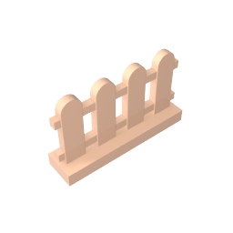 GDS-1177 - Picket Fence 1 x 4 x 2