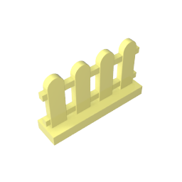 GDS-1177 - Picket Fence 1 x 4 x 2