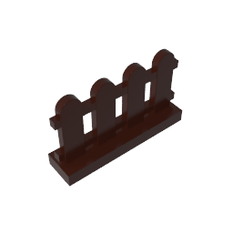 GDS-1177 - Picket Fence 1 x 4 x 2