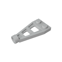 GDS-1180 - Plate Special 1 x 2 with Long Stud Receptacle (Space Wing)
