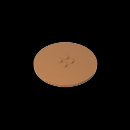GDS-1187 - Plate Special Round 8 x 8 with 2 x 2 Center Studs without Groove