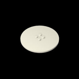 GDS-1187 - Plate Special Round 8 x 8 with 2 x 2 Center Studs without Groove