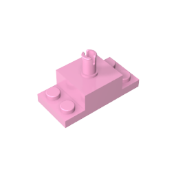 GDS-1190 - Brick Special 2 x 2 with Top Pin and 1 x 2 Side Plates