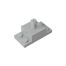 GDS-1190 - Brick Special 2 x 2 with Top Pin and 1 x 2 Side Plates