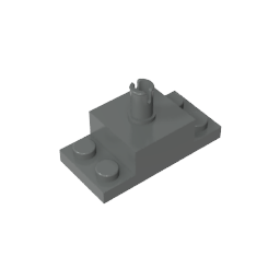 GDS-1190 - Brick Special 2 x 2 with Top Pin and 1 x 2 Side Plates