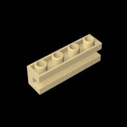 GDS-1193 - Brick Special 1 x 4 with Groove
