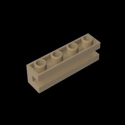 GDS-1193 - Brick Special 1 x 4 with Groove