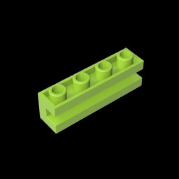 GDS-1193 - Brick Special 1 x 4 with Groove