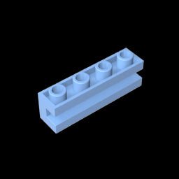 GDS-1193 - Brick Special 1 x 4 with Groove