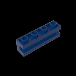 GDS-1193 - Brick Special 1 x 4 with Groove