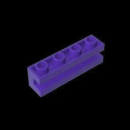GDS-1193 - Brick Special 1 x 4 with Groove
