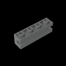GDS-1193 - Brick Special 1 x 4 with Groove