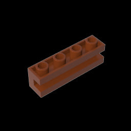GDS-1193 - Brick Special 1 x 4 with Groove
