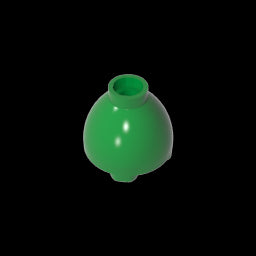 GDS-1194 - Brick Round 2 x 2 x 1 1/3 Inverted