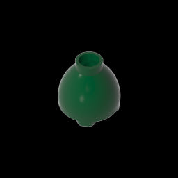 GDS-1194 - Brick Round 2 x 2 x 1 1/3 Inverted