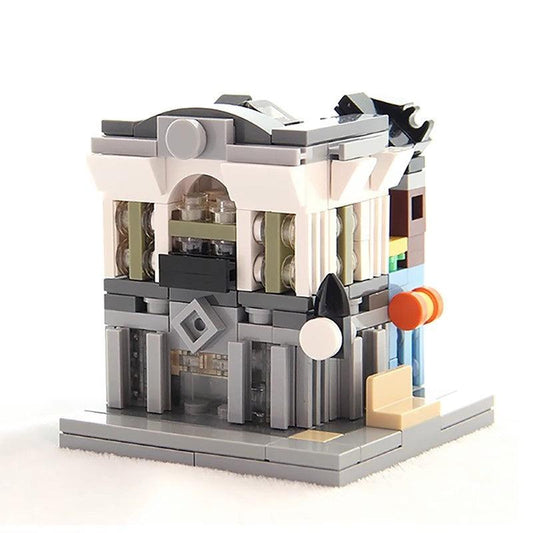MOC-3784 Mini Modular of 10251 Brick Bank