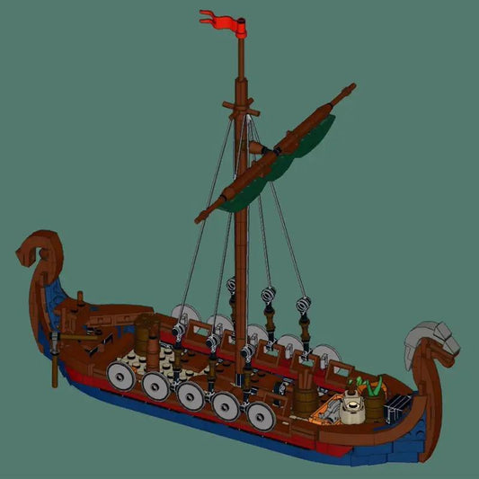 MOC-58275 LEGO Viking Longship