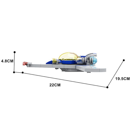MOC-29402 Modern classic spaceship