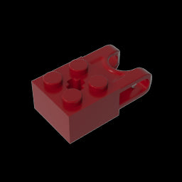 GDS-1206 - Technic Brick Special 2 x 2 with Ball Receptacle Wide and Axle Hole