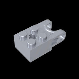GDS-1206 - Technic Brick Special 2 x 2 with Ball Receptacle Wide and Axle Hole