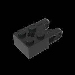 GDS-1206 - Technic Brick Special 2 x 2 with Ball Receptacle Wide and Axle Hole