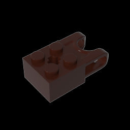 GDS-1206 - Technic Brick Special 2 x 2 with Ball Receptacle Wide and Axle Hole
