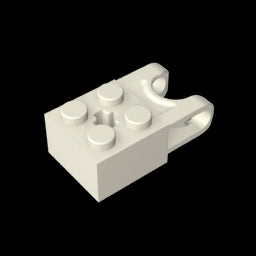 GDS-1206 - Technic Brick Special 2 x 2 with Ball Receptacle Wide and Axle Hole