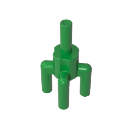 GDS-1217 - Plant, Palm Tree Top, 4 Top Bars, 1 Bottom Bar