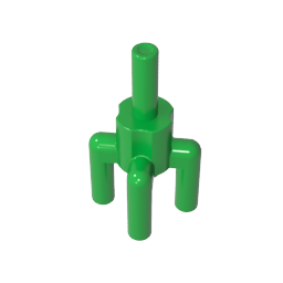 GDS-1217 - Plant, Palm Tree Top, 4 Top Bars, 1 Bottom Bar