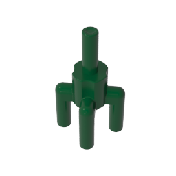GDS-1217 - Plant, Palm Tree Top, 4 Top Bars, 1 Bottom Bar