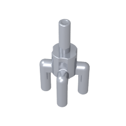 GDS-1217 - Plant, Palm Tree Top, 4 Top Bars, 1 Bottom Bar
