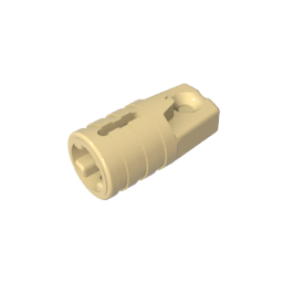 GDS-1218 - Hinge Cylinder 1 x 2 Locking with 1 Finger and Axle Hole On Ends