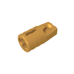 GDS-1218 - Hinge Cylinder 1 x 2 Locking with 1 Finger and Axle Hole On Ends