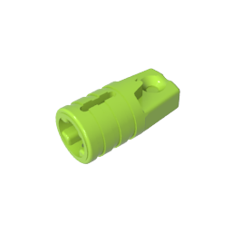 GDS-1218 - Hinge Cylinder 1 x 2 Locking with 1 Finger and Axle Hole On Ends