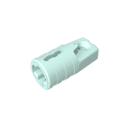 GDS-1218 - Hinge Cylinder 1 x 2 Locking with 1 Finger and Axle Hole On Ends