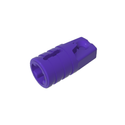 GDS-1218 - Hinge Cylinder 1 x 2 Locking with 1 Finger and Axle Hole On Ends