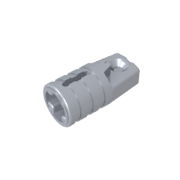 GDS-1218 - Hinge Cylinder 1 x 2 Locking with 1 Finger and Axle Hole On Ends