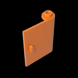 GDS-1221 - Door 1 x 3 x 3 Right - Open Between Top and Bottom Hinge