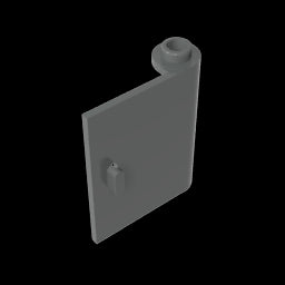 GDS-1221 - Door 1 x 3 x 3 Right - Open Between Top and Bottom Hinge