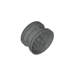 GDS-1229 - Wheel 43.2 x 26 Technic Racing Small with 6 Pinholes