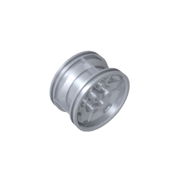 GDS-1229 - Wheel 43.2 x 26 Technic Racing Small with 6 Pinholes