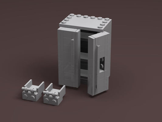 MOC-12322 Modern Refrigerator