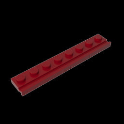 GDS-1235 - Plate Special 1 x 8 with Door Rail